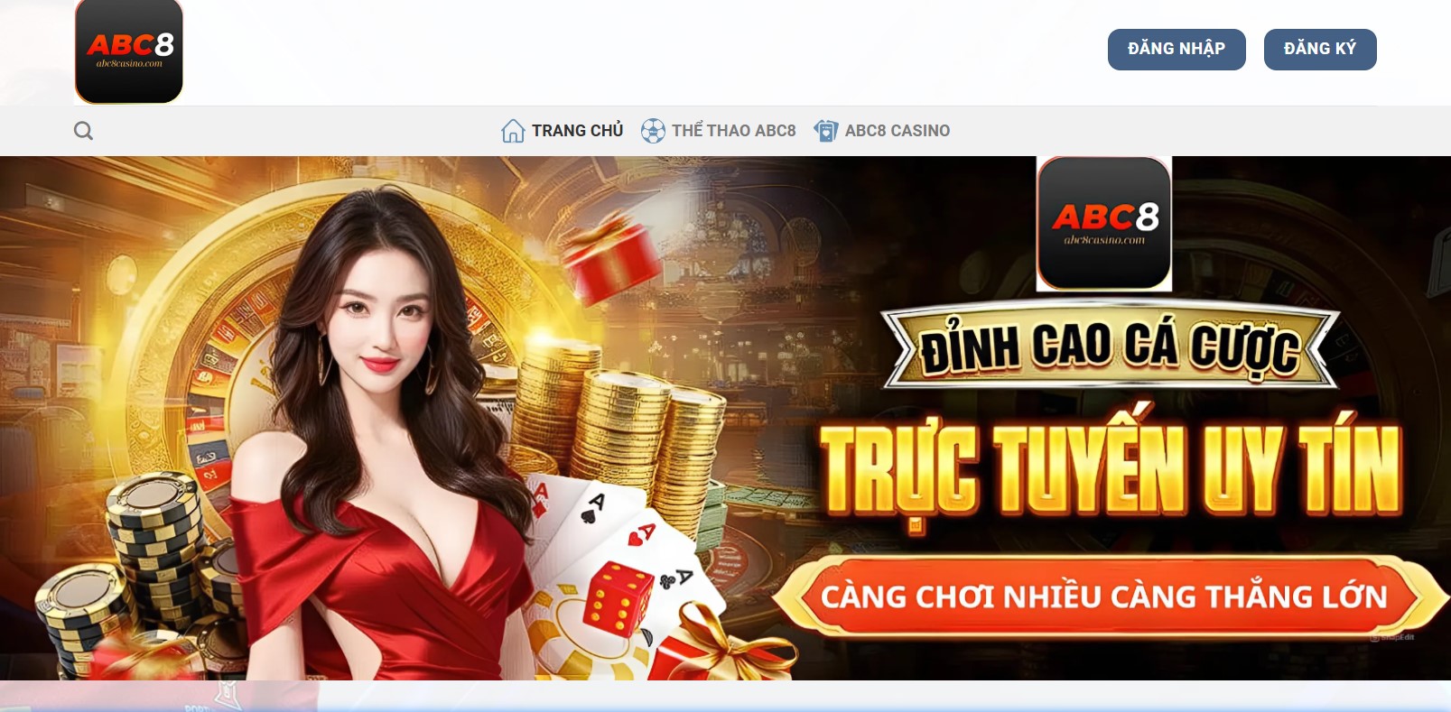 Về chúng tôi - Abc8 là một trong những Nhà cái cá cược uy tín nhất